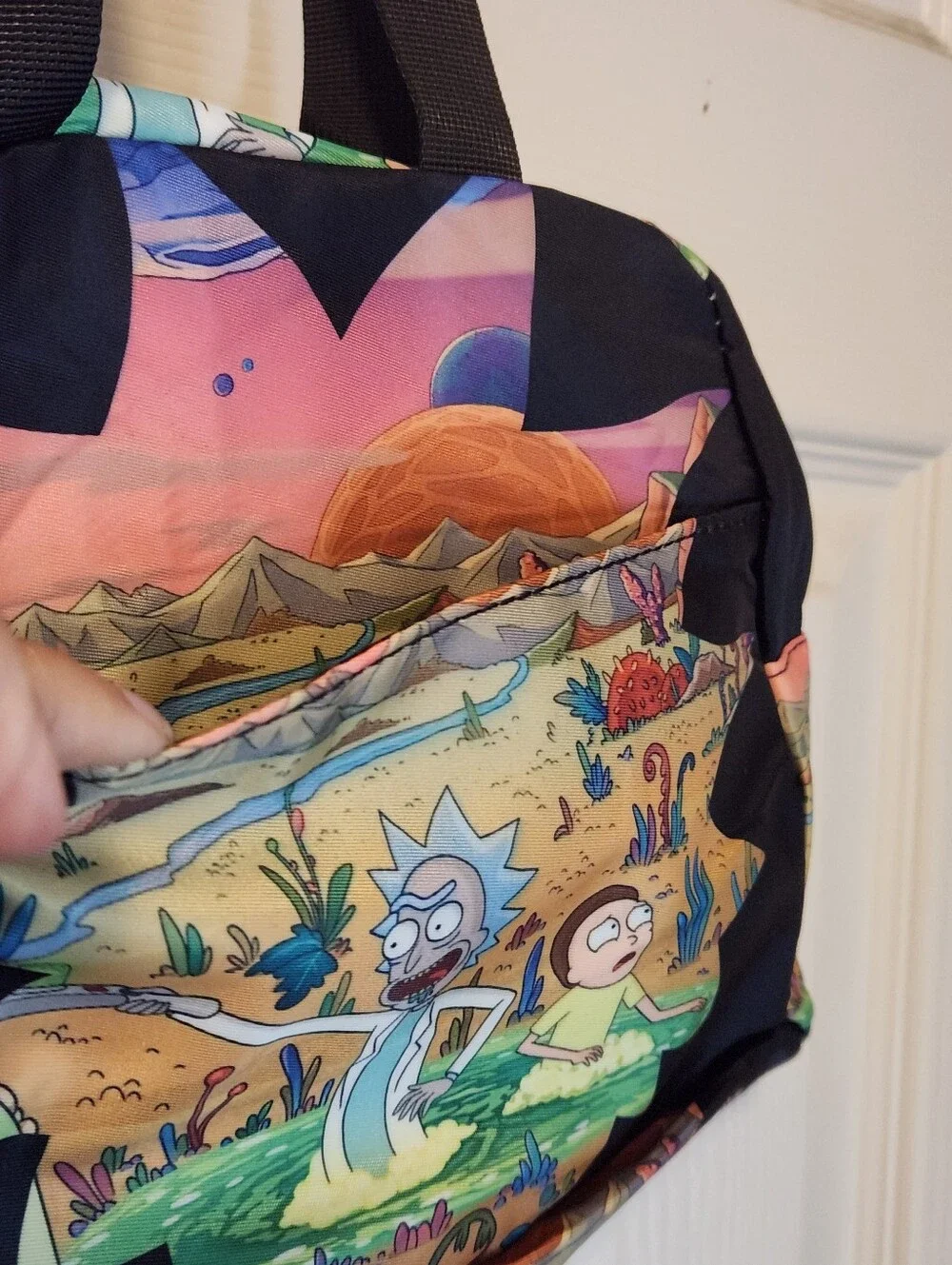 RICK AND MORTY 3pc BACKPACK SET